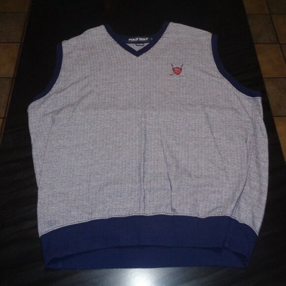 Polo Ralph Lauren Golf Sweater Vest Men's Size Medium - Picture 1 of 11